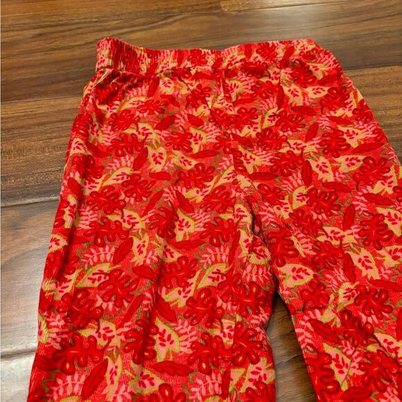 Lion King Vintage Disney Store red/pink jungle pattern pants - Picture 4 of 6
